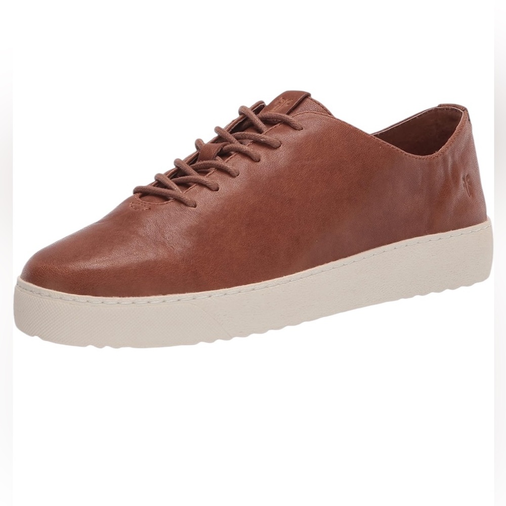 New in Box Frye Women’s‎ Webster Low Lace Genuine Leather Sneakers Rare